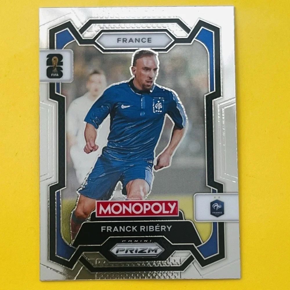 2026‎ Panini Prizm Monopoly FIFA World Cup Franck Ribéry Silver Prizm France #8